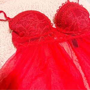 Victoria’s Secret Red Babydoll